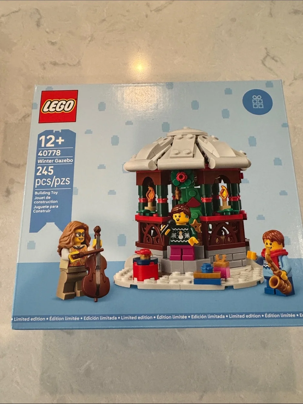 NEW NEVER OPENED LEGO Winter Gazebo Building Set